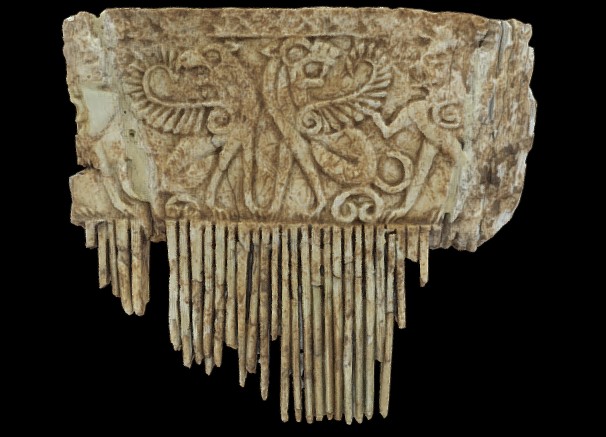 Etruscan Ivory Comb